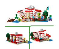 LEGO Minecraft 21275 Dom tnt w dżungli - 1331611 - zdjęcie 3